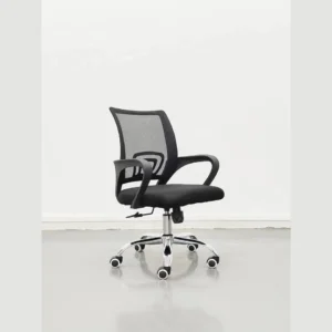 Grey mid-back office chair